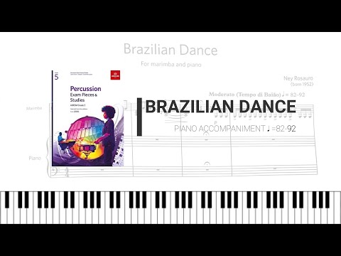 ABRSM G5 Percussion 2020 (C5) Brazilian Dance (Piano accompaniment)