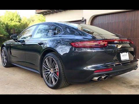 2017 Porsche Panamera Turbo just arrived - Very Crispy!  Vlog #13.  3-27-17