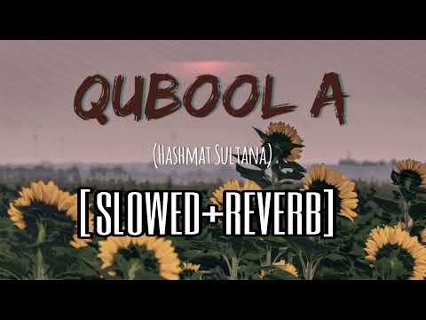Qubool A [Slowed+Reverb] Sufna | Tania Hashmat Sultana | Ammy Virk | Jaani | Bpraak