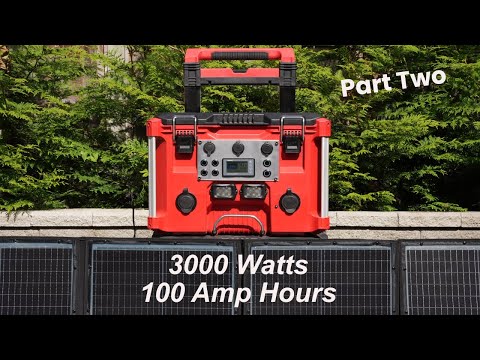 Milwaukee Packout DIY Solar Generator. Part 2 of the Ultimate Build.