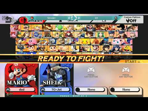 SOS 87 - Pools - Stroder (Mario) vs Jet (Sheik)