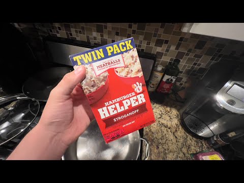 How To Make “Hamburger Helper Beef Stroganoff” (BEST FLAVOR!)