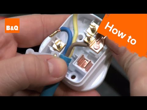 How to change a plug & fuse