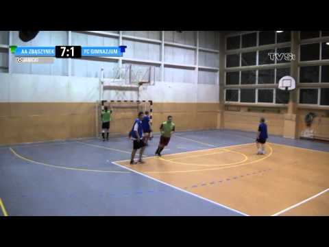 AA Zbąszynek - FC Gimnazjum Zbąszynek 12:2 [4 kolejka - Szkolna Liga Halowa]