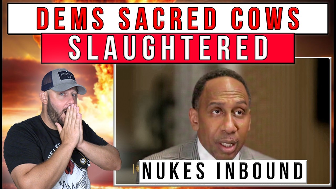 Stephen A. Smith NUKES ALL THE DEMS SACRED COWS... How Long Until Lefties NUKE This Guy From ORBIT?