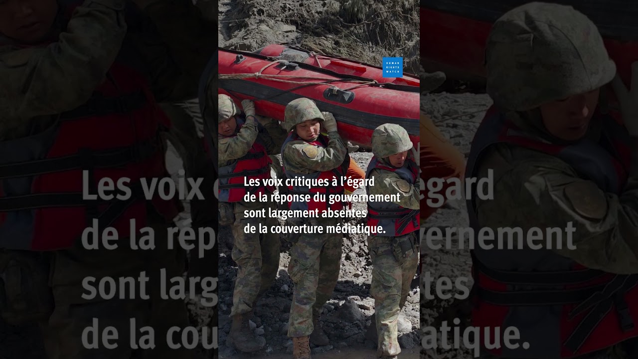 Chine : Censure concernant les inondations au Tibet