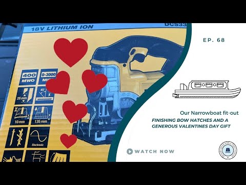 Finishing the Bow hatches| Our Narrowboat Fit-out | EP68