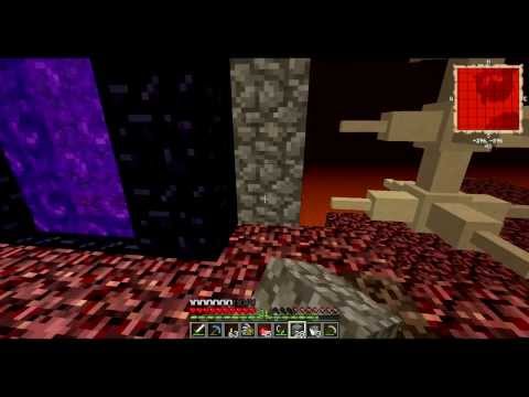 Minecraft FTB Unleashed: Episode 3 - To the Nether!