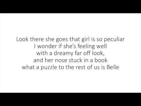 Belle lyrics beauty and the beast 2017