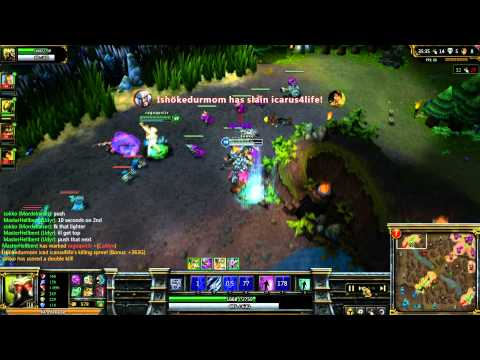 5 vs 1 Pentakill with mordekaiser!