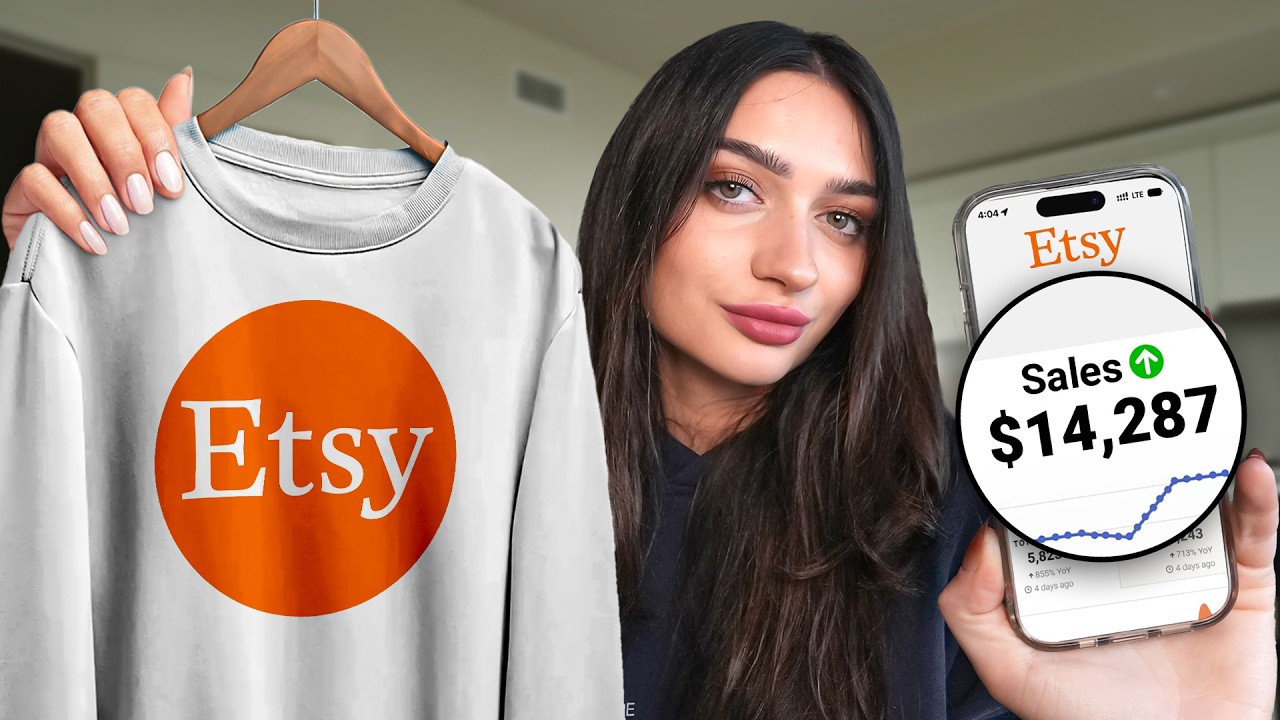 This Sweatshirt is Making CRAZY Sales on Etsy! (Step-By-Step  Tutorial)