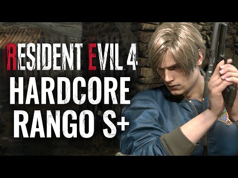 CONSIGUE RANGO S+ HARDCORE RESIDENT EVIL 4 REMAKE 2023