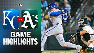Royals vs. A's Game Highlights (4/28/26) | MLB Highlights