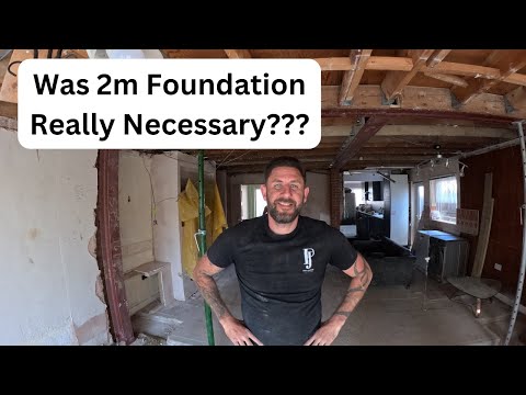 ULTIMATE Goal Post Install | 2m Foundation & Giant RSJ's #wallremoval #rsjinceiling #flushbeam