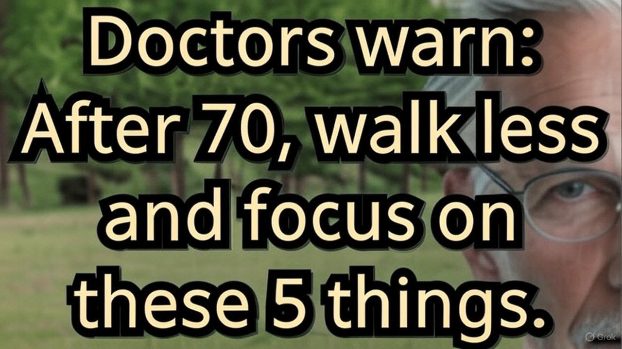 Doctor’s Alert: Why Excessive Walking After 70 May Speed Up Aging & Better Alternatives