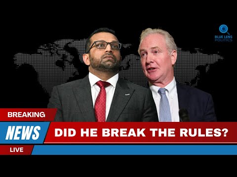 Chris Van Hollen Confronts FBI Director Kash Patel Over Arrest Photo — Tense Exchange