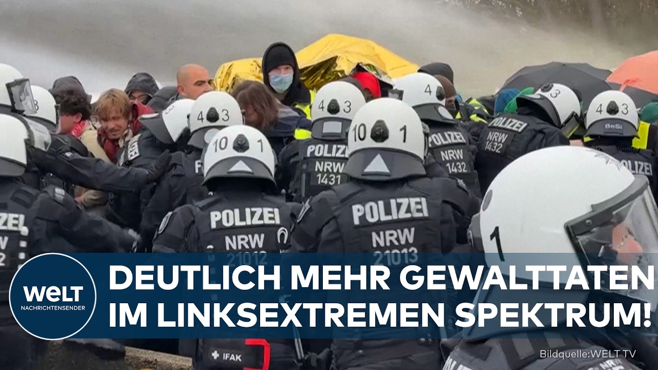 NORDRHEIN-WESTFALEN: Linksextreme Gewaltdelikte steigen drastisch! Innenministerium beunruhigt!