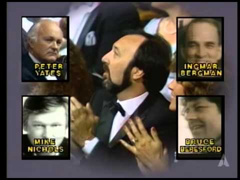 Thumbnail of the video: James L. Brooks Wins Best Director: 1984 Oscars
