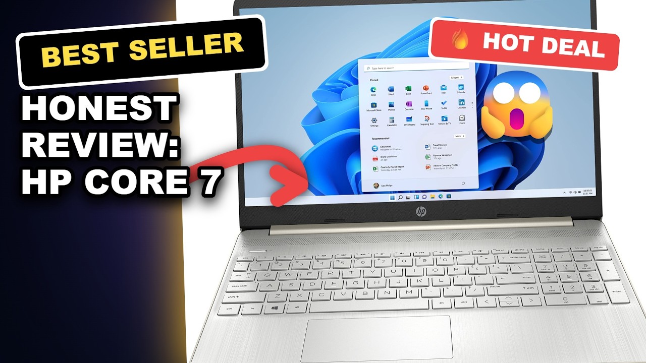 Honest Review: HP Core 7 15.6 Touchscreen Laptop for Business & Academic 2026 review video