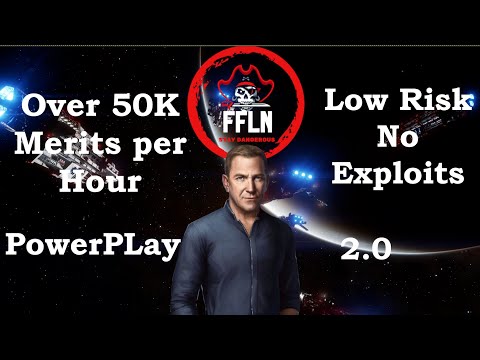 Elite Dangerous PowerPlay 2.0, How to Power Kills 50k+ merits per hour, No exploits or glitches