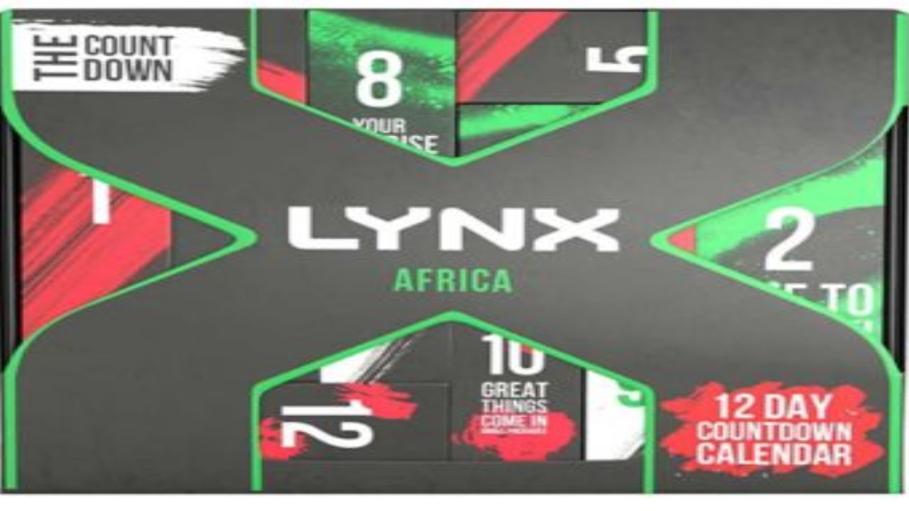 Watch video LYNX AFRICA 12 DAYS COUNTDOWN ADVENT CALENDAR 2021 | ADVENT CALENDAR UNBOXING Now LYNX AFRICA 12 DAYS COUNTDOWN ADVENT CALENDAR 2021 | ADVENT CALENDAR UNBOXING