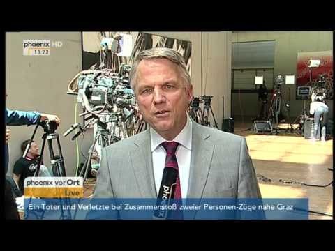BND-NSA-Affäre: Gerd-Joachim von Fallois zum parlamentarischen Kontrollgremium am 06.05.2015