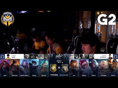 ONIC PH vs VT - Game 2 | Winter Is Coming | Upper Bracket Finals