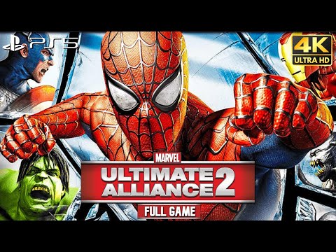 Marvel Ultimate Alliance 2 - Full Game Walkthrough (PS5) 4K 60FPS - Anti-Registration