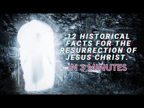 12 Historical facts for Jesus and the Resurrection in 3 minutes