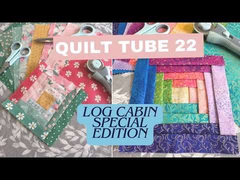 Log Cabin Quilt Block Two Ways | Traditional vs Manx Quilting / Beginner Friendly Quilt Tutorial