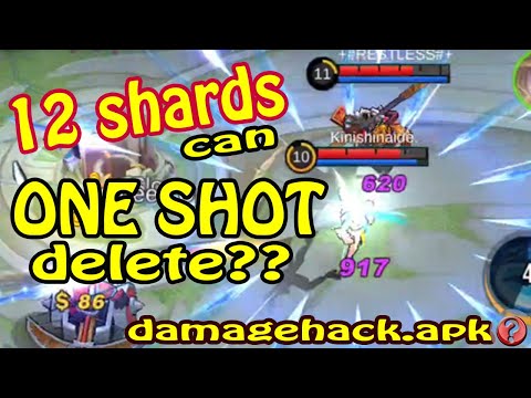 12 SHARDS ONLY CAN ONE SHOT DELETE??? 🔥🔥 DAMAGE HACK?? 😲😲😲 | AAMON CORE MVP GAMEPLAY