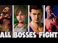 ALL BOSSES FIGHT RESIDENT EVIL 0 REMASTER WITH CUTSCENES HD