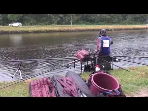coarse angling fishing angeln vissen Junioren  2014 Assen NL Teil 1