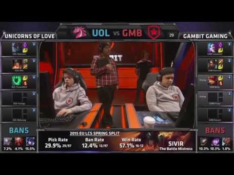 UOL VS GMB /Game 4 Quarter Finals S5 EU LCS Spring 2015 playoffs