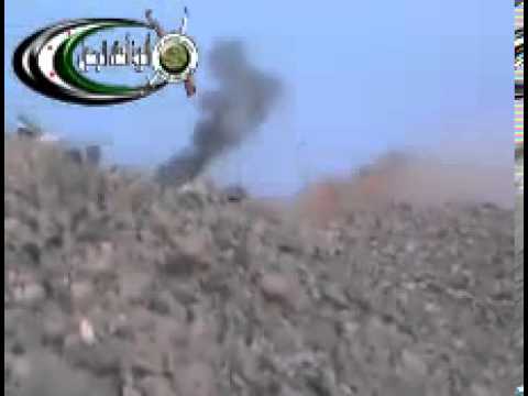 آثار استهداف كتيبة النيران التابعة للواء 113 في ريف دير الزور