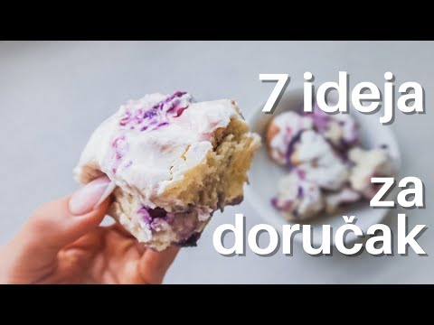 ZDRAVI OBROCI | 7 recepata za doručak (bez glutena, vegansko, low carb)