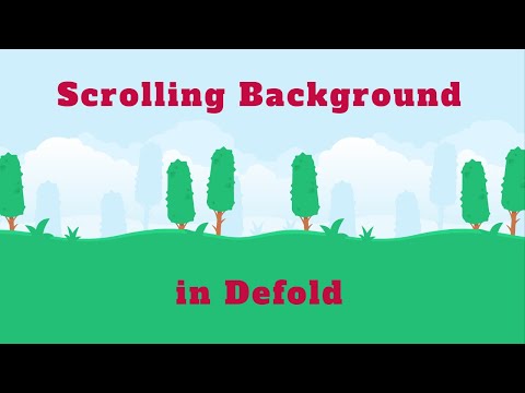 Scrolling background preview image