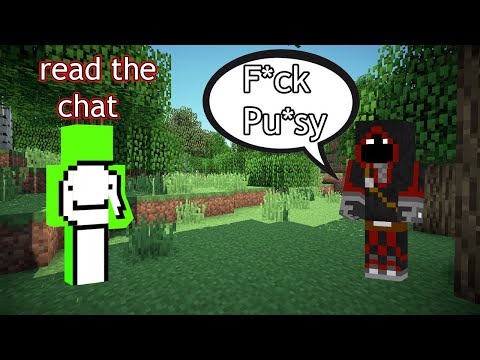 dream TRICKS badboyhalo into SWEARING 10 times on dream smp