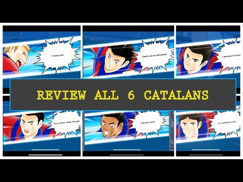 Review All 6 Catalans - Captain Tsubasa Dream Team