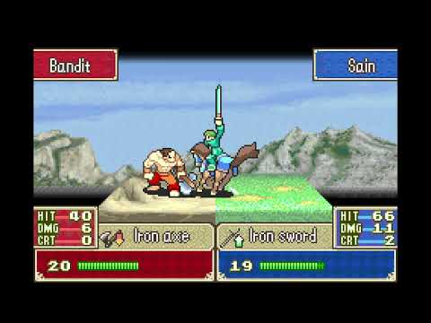 Fire Emblem 7 Part 45 Lyn Hard Mode S Rank Chapter 5: Beyond the Borders