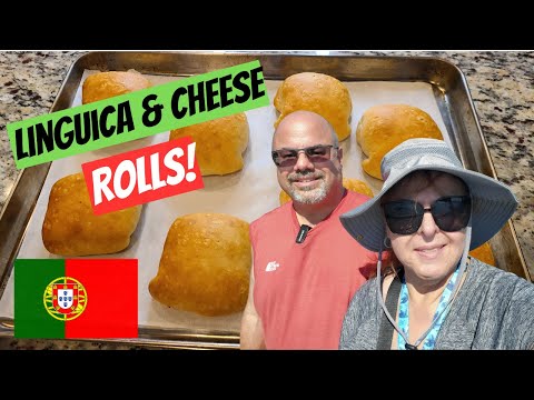 How to Make Linguica and Cheese Rolls! Easy Recipe Using Pillsbury Grand Biscuits!