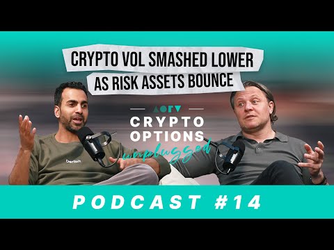 Crypto Options Unplugged - Crypto Vol smashed lower as risk assets bounce #14