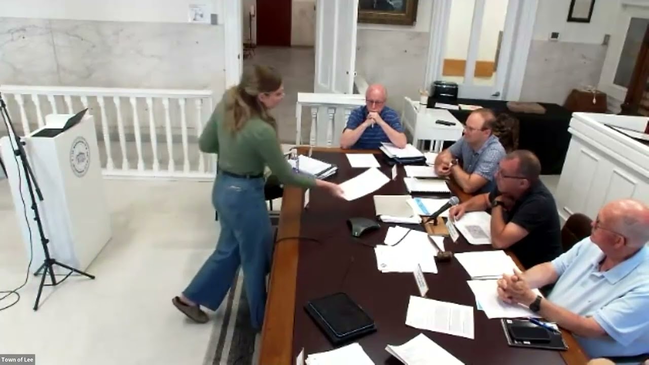 From the Planning Board
