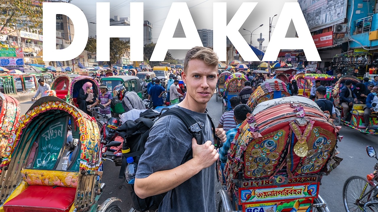 48 HOURS in WORLD's most OVERWHELMING CITY 🇧🇩