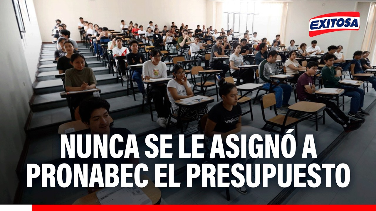 🔴🔵 Juan Antonio Silva: "Nunca se le asignó a Pronabec el presupuesto"