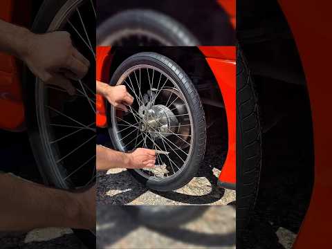 What Happens If a Car Gets Bicycle Wheels? #shorts