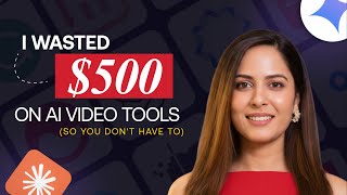 I Wasted $500 on AI Video Tools (So You Don't Have To).