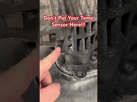 Don’t Put Your Temp Sensor Here!!! #transmission #tech #tips #loganbuilt #cummins #48re