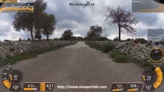 preview picture of video 'Cassibile Cugni - Road Bike Tour in Siracusa Full HD - www.biosportlab.com - Bicicletta Corsa'