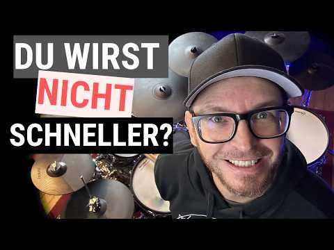 Wenn Du schneller Schlagzeug spielen willst ➠ Mach DIESE Übung!